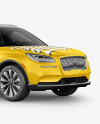 Crossover SUV Mockup – HalfSide View