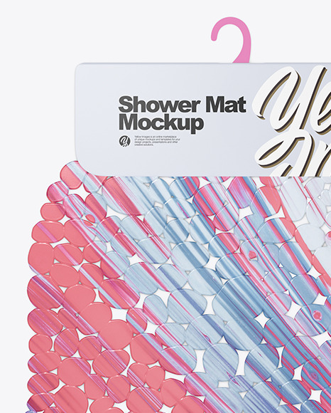 Shower Mat Mockup