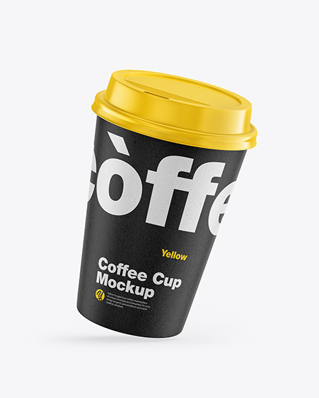 Kraft Coffee Cup Mockup