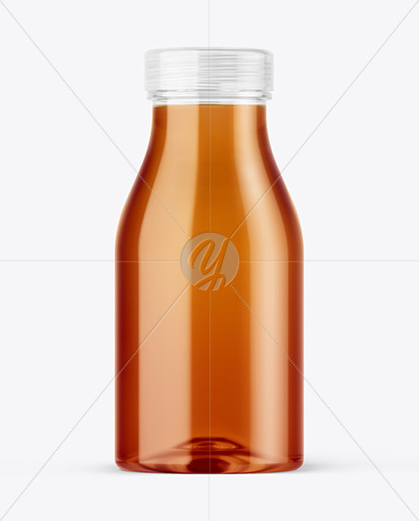 Tea Bottle with a Tag Mockup