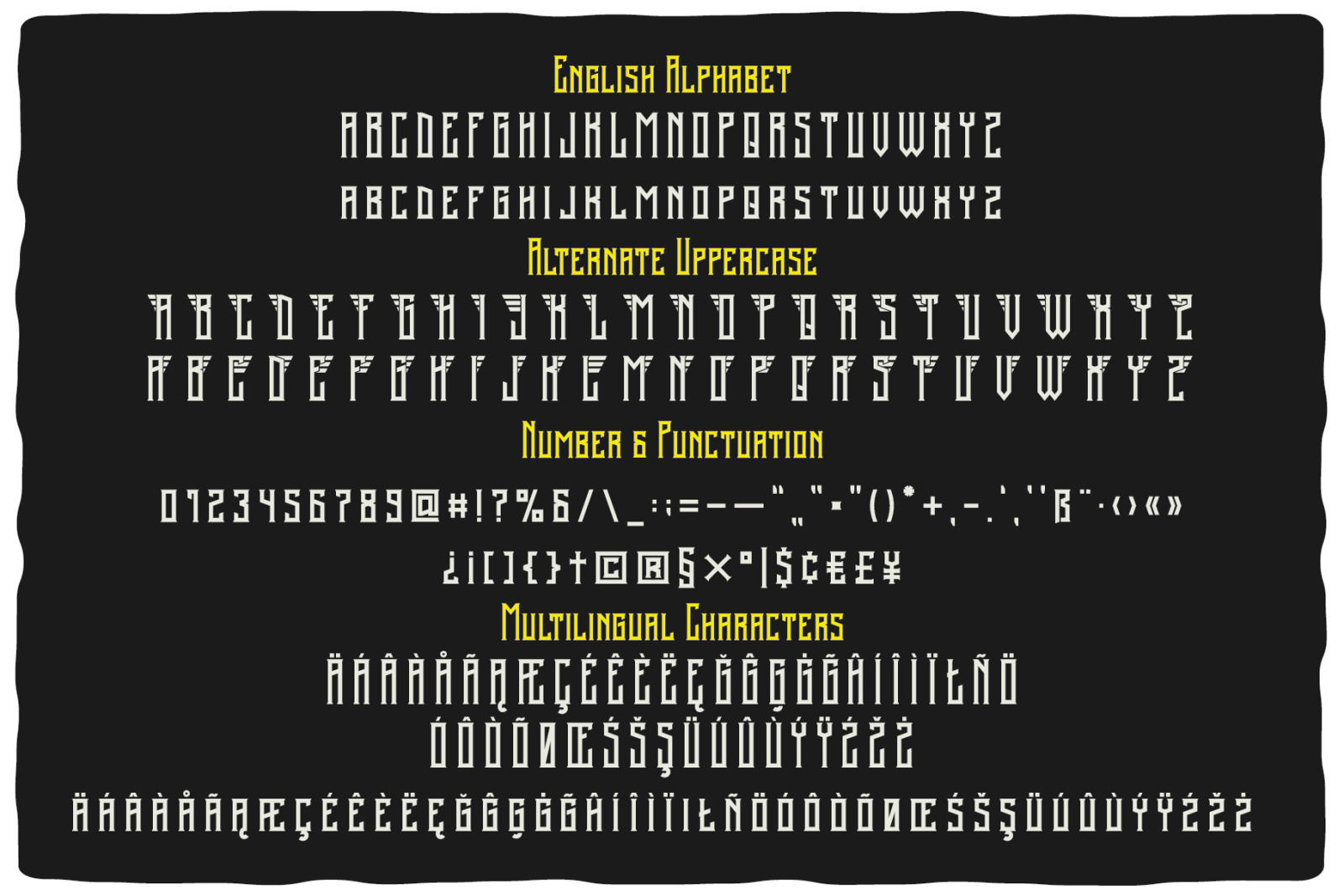 Space Vacation layered font