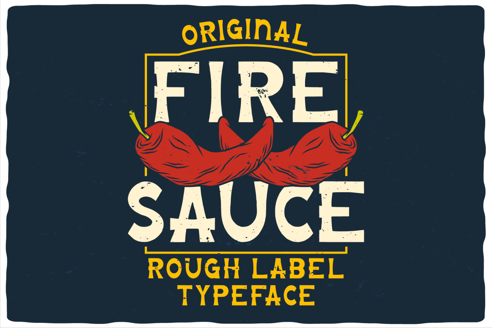 Fire Sauce Layered Font