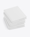 Hardcover Books w/ Textured Cover Mockup