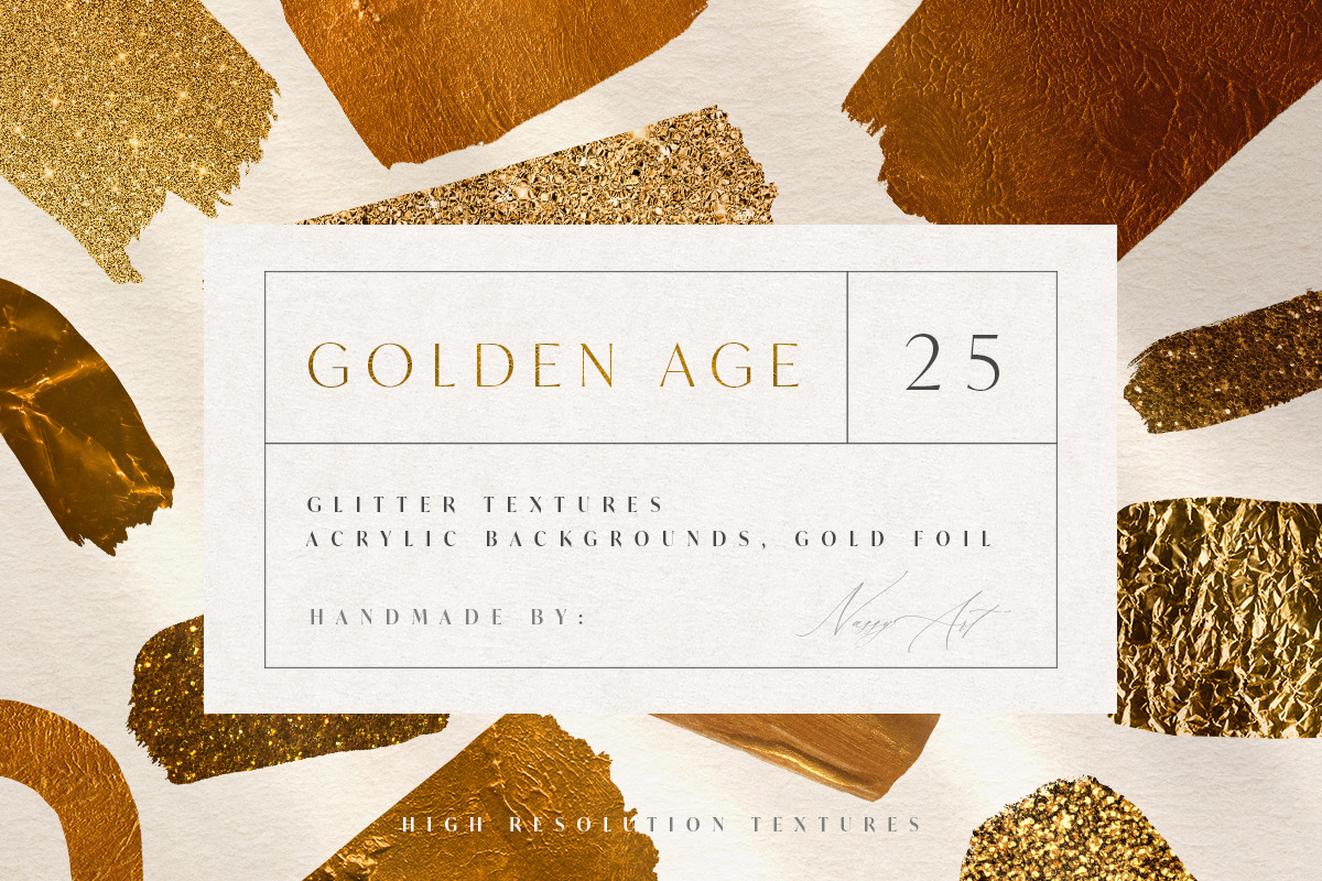 25 Golden Age Luxury Textures