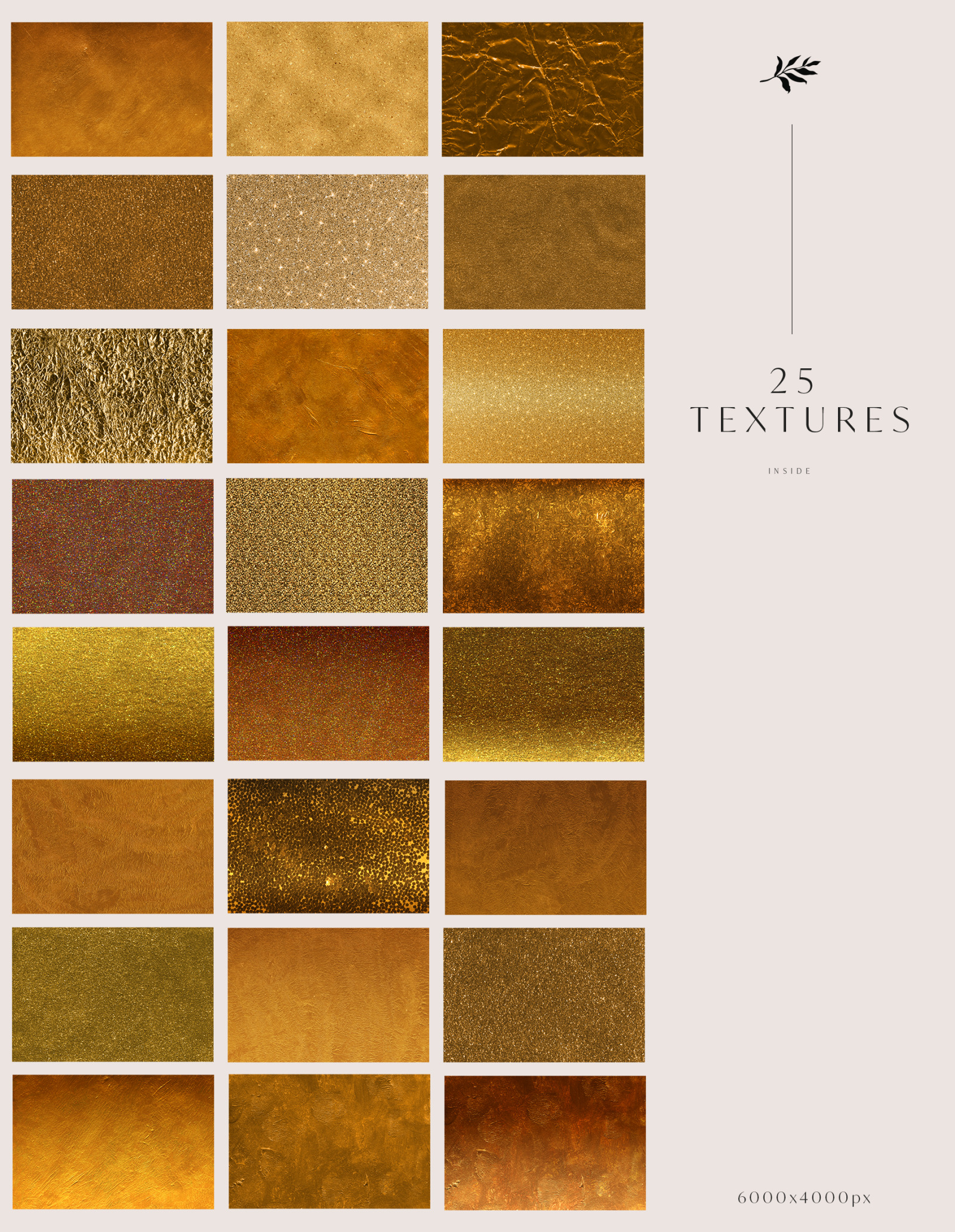 25 Golden Age Luxury Textures