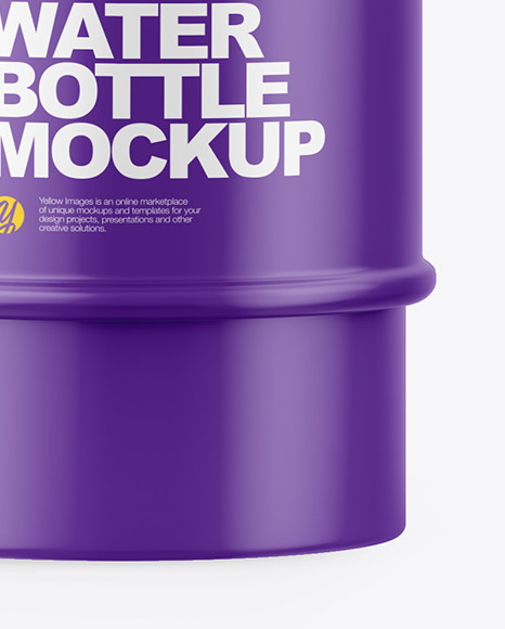 Water Bottle Mockup