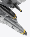 Combat Fighter - Back Half Side View (Hero Shot)