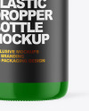 Glossy Plastic Dropper Bottle Mockup