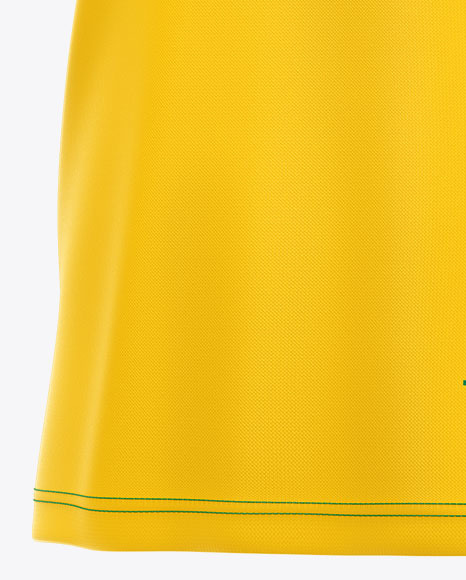 T-shirt Soccer Mockup – Half Side View