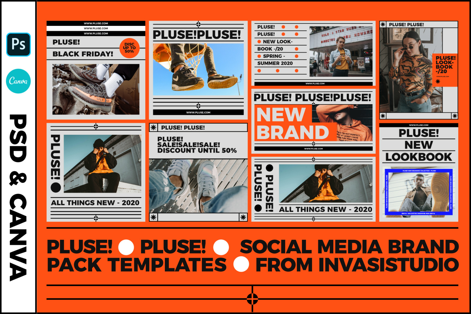 PLUSE!-SOCIAL MEDIA BRAND TEMPLATES