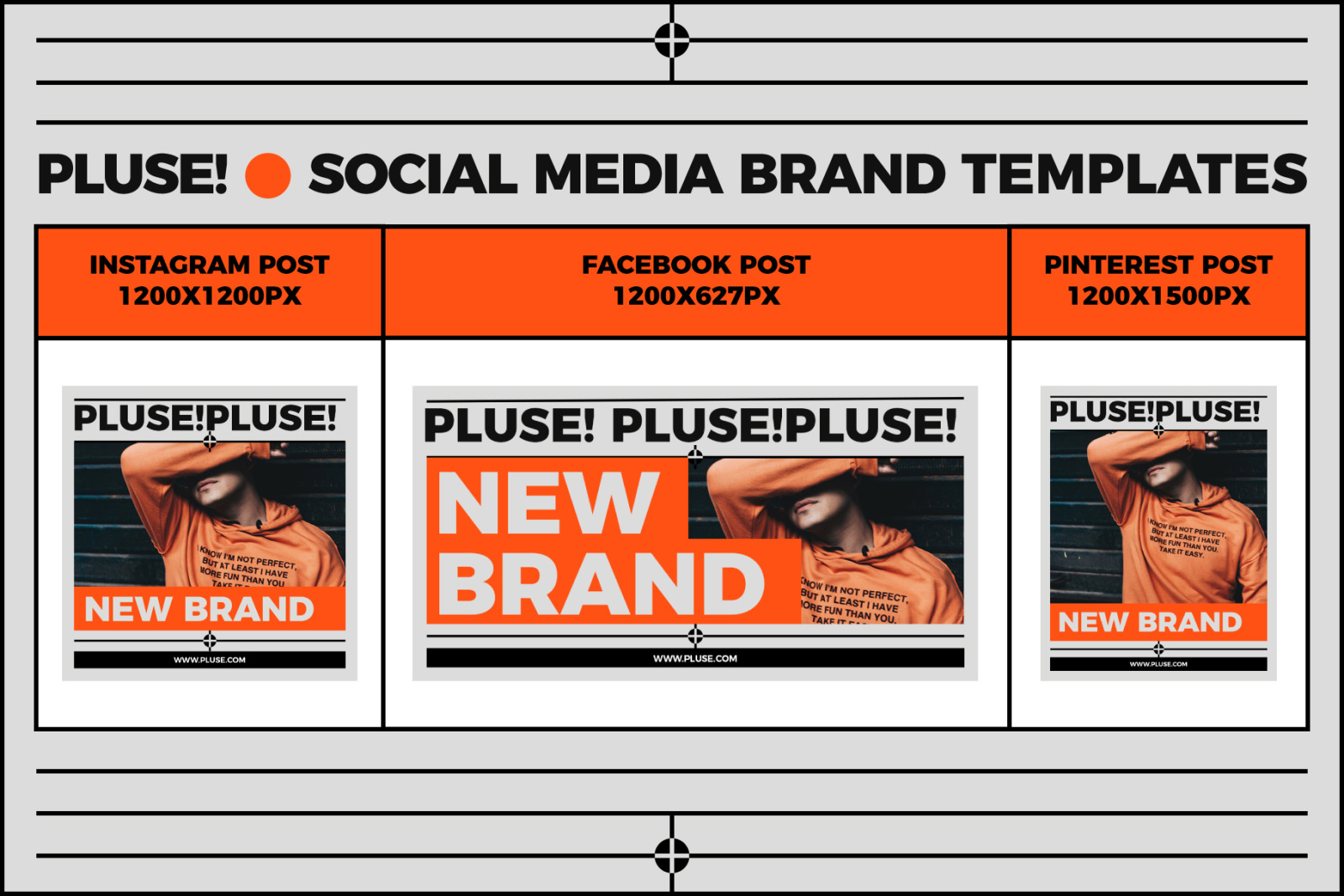 PLUSE!-SOCIAL MEDIA BRAND TEMPLATES