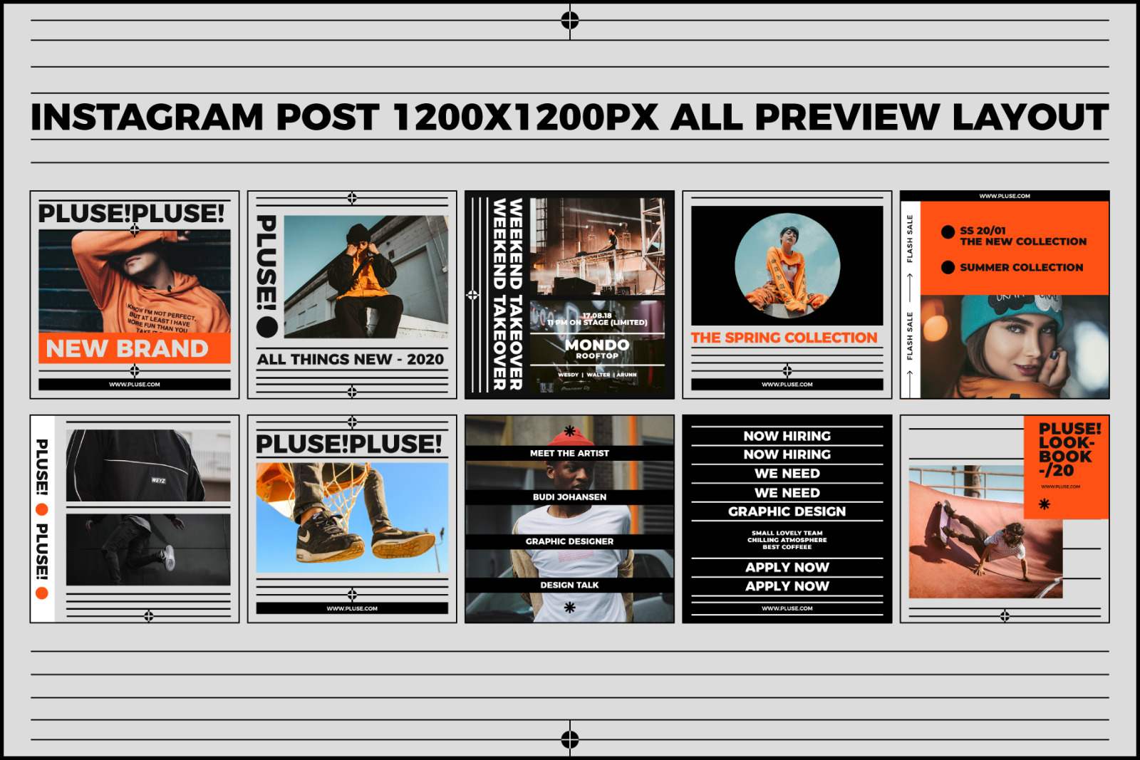 PLUSE!-SOCIAL MEDIA BRAND TEMPLATES PLUSE!-SOCIAL MEDIA BRAND TEMPLATES