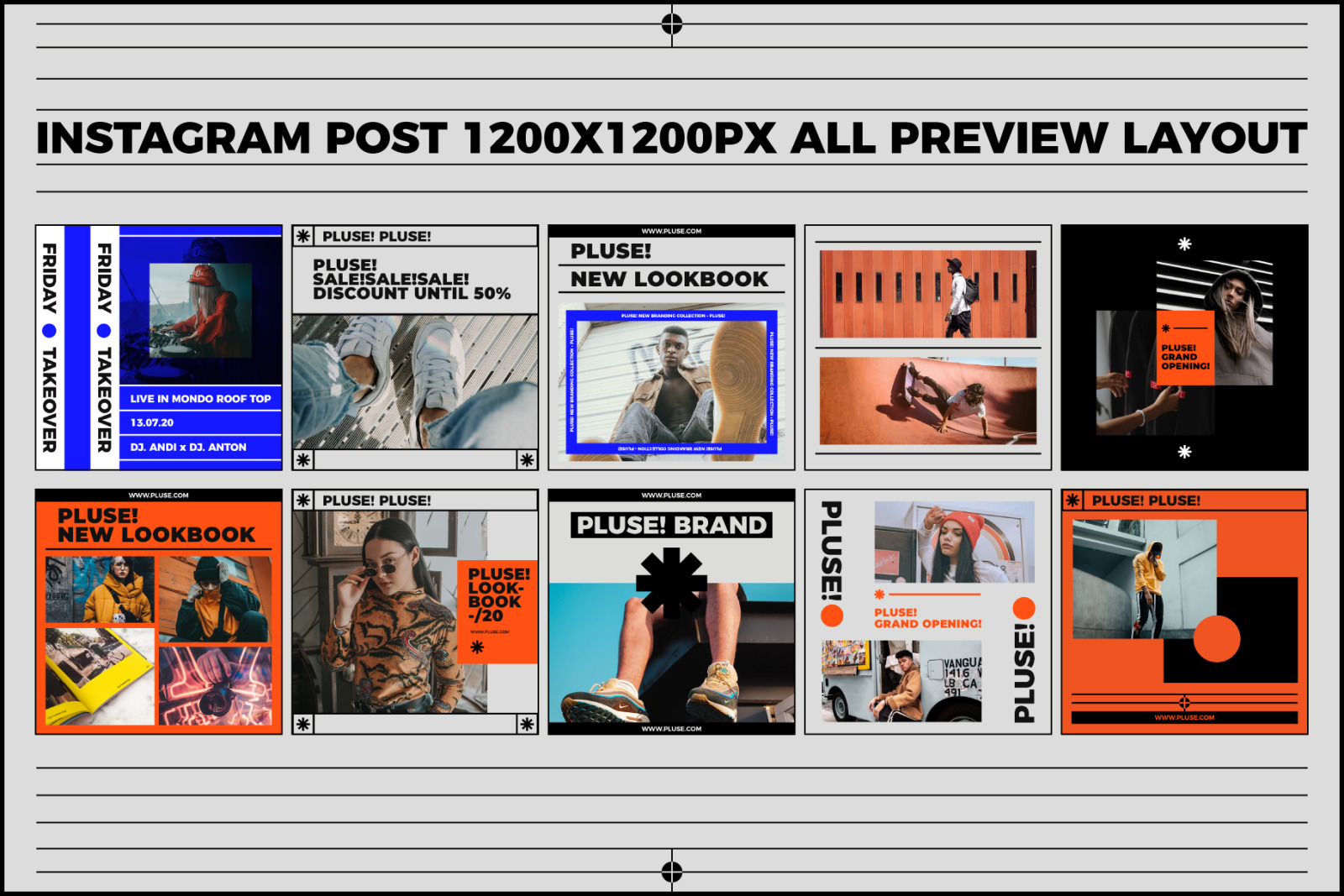 PLUSE!-SOCIAL MEDIA BRAND TEMPLATES PLUSE!-SOCIAL MEDIA BRAND TEMPLATES