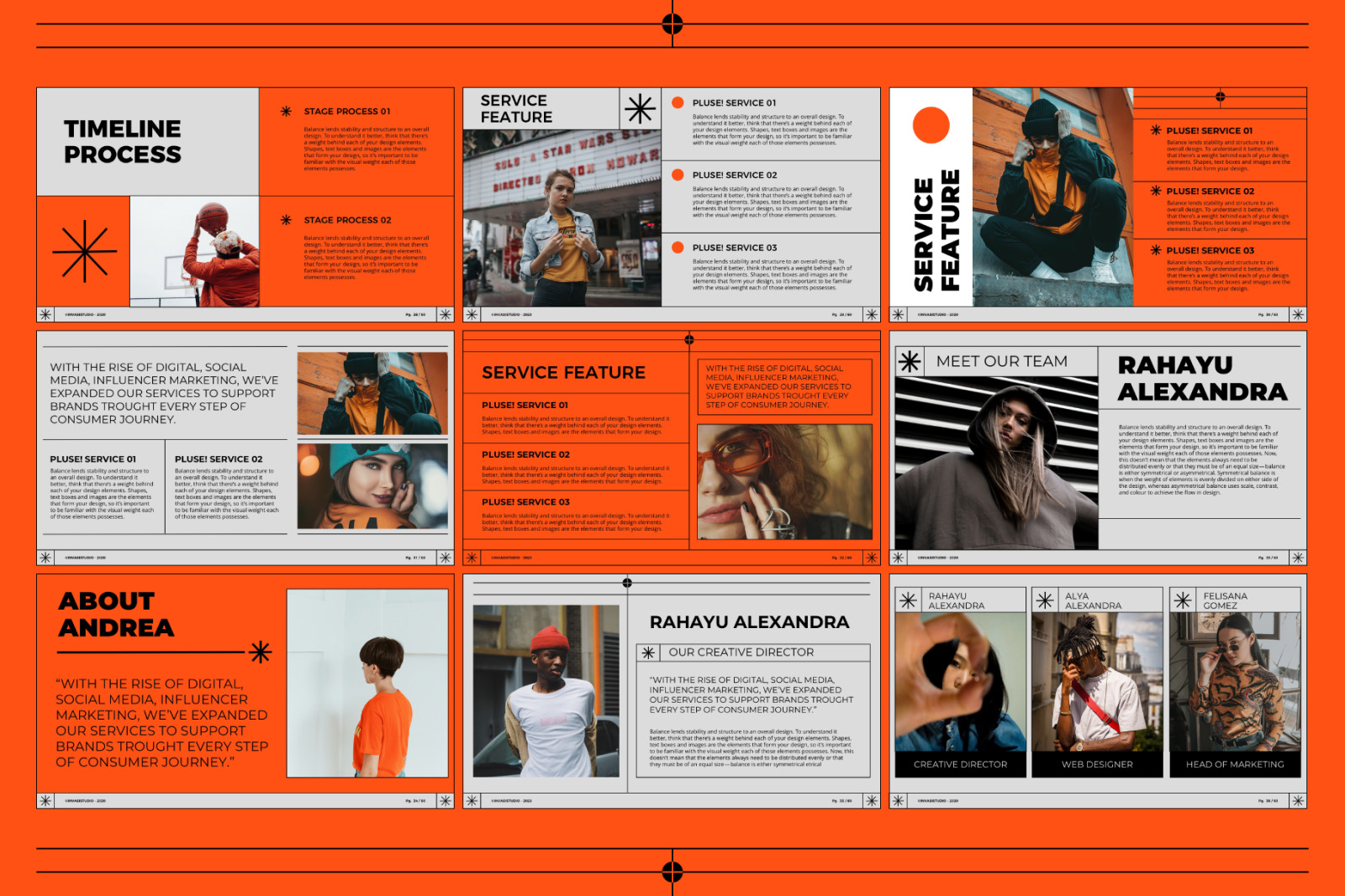 PLUSE! Media Kit Keynote Templates