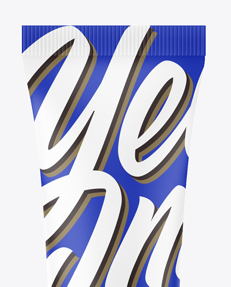 Matte Cosmetic Tube Mockup