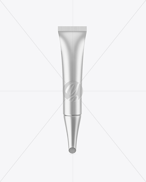 Metallic Cosmetic Tube Mockup