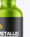 Metallic Dropper Bottle Mockup Metallic Dropper Bottle Mockup