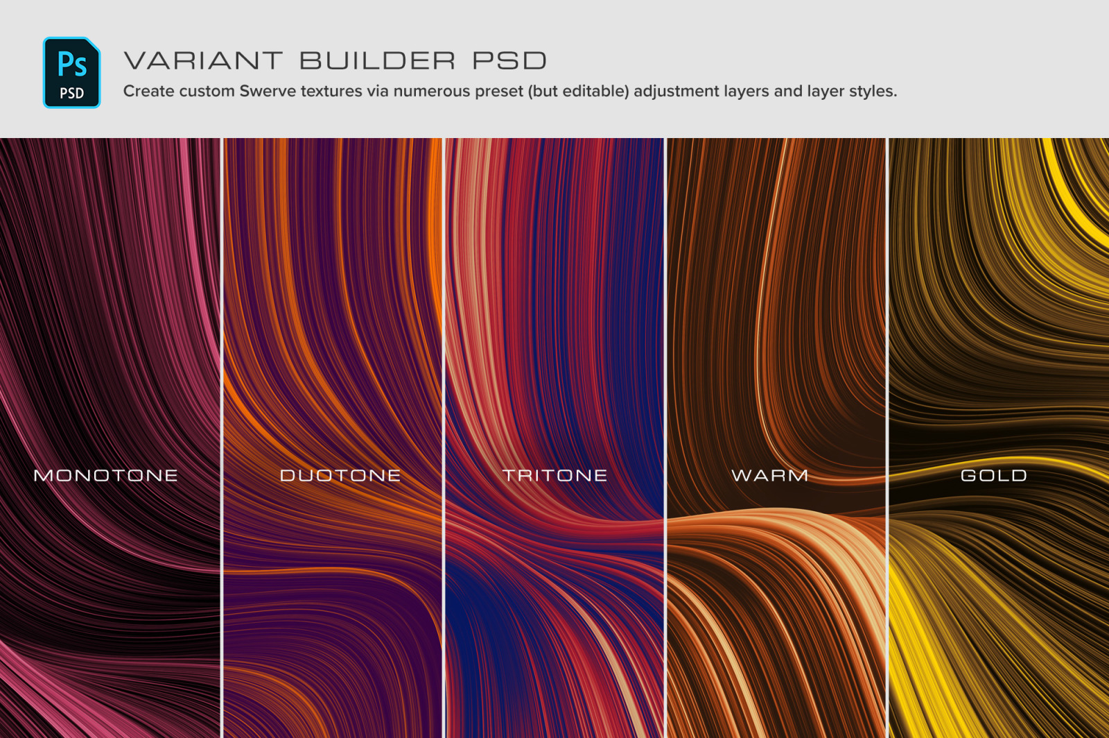 Fluid Lines Texture Bundle