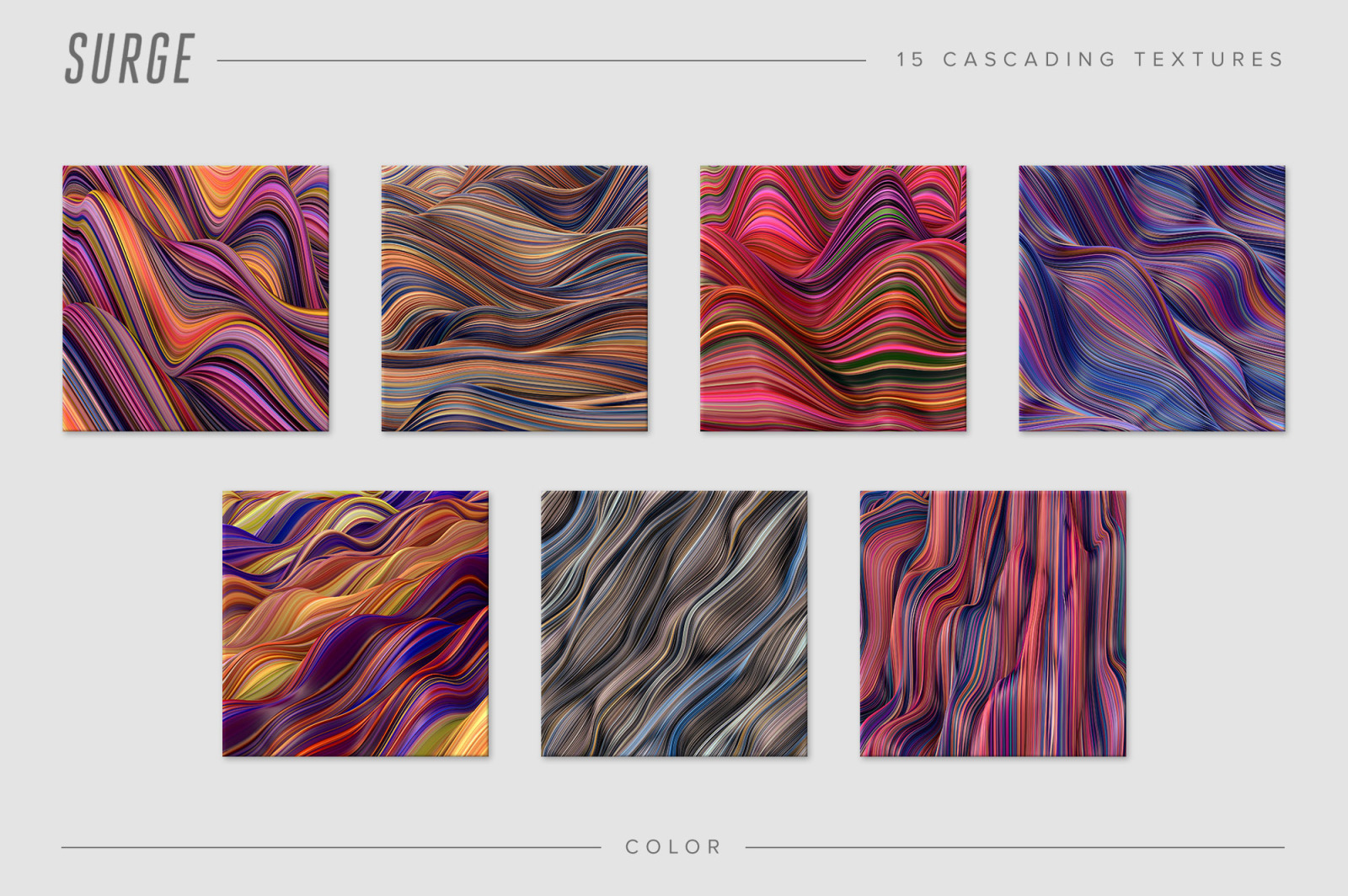 Fluid Lines Texture Bundle