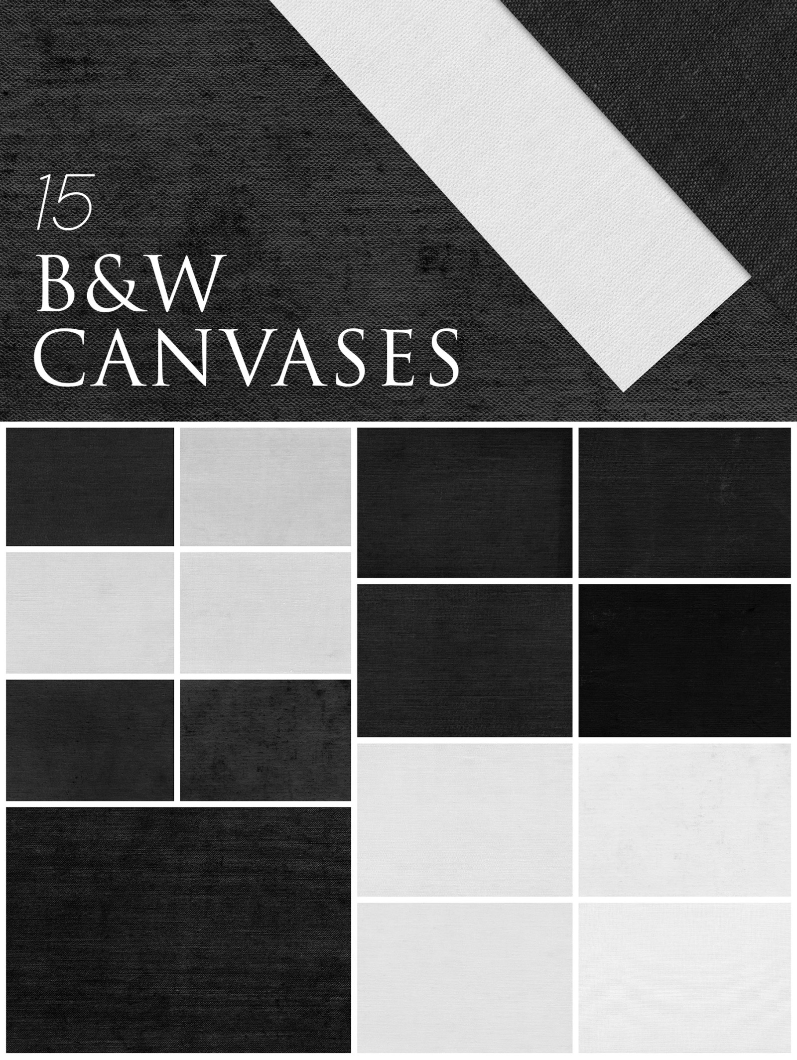 85 Various Canvas Textures 85 Various Canvas Textures