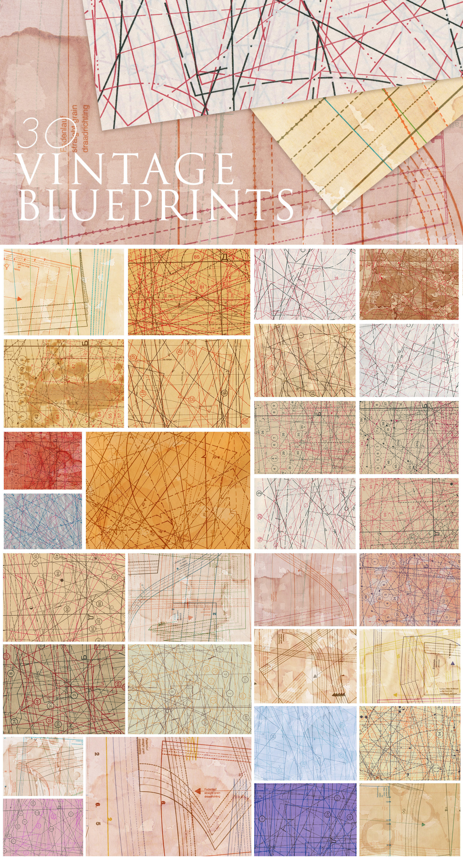 Fabric Blueprint Textures Fabric Blueprint Textures