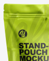 Metallic Stand-Up Pouch Mockup