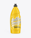 Glossy Washing-up Bottle Mockup Glossy Washing-up Bottle Mockup