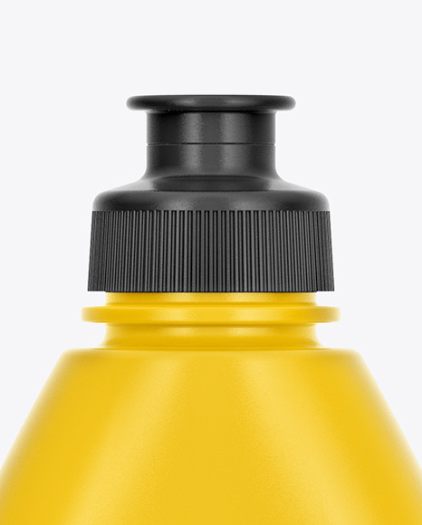 Glossy Washing-up Bottle Mockup