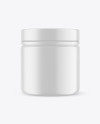 Matte Protein Jar Mockup