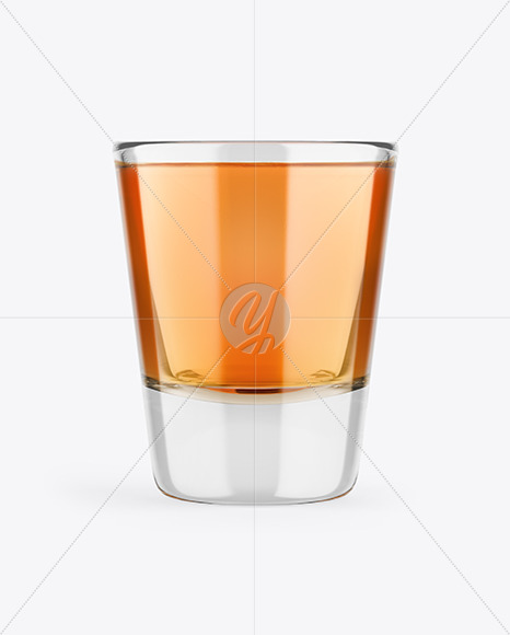 Whisky Glass Shot Mockup