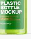 Clear Plastic Bottle Mockup