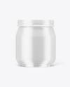 Glossy Babyfood Jar Mockup