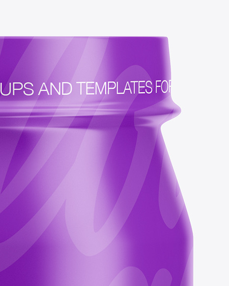 Glossy Babyfood Jar Mockup