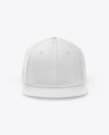 Leather Snapback Cap Mockup