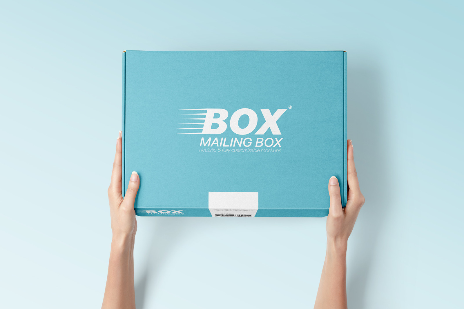 Mailing Box Mockups Set Mailing Box Mockups Set