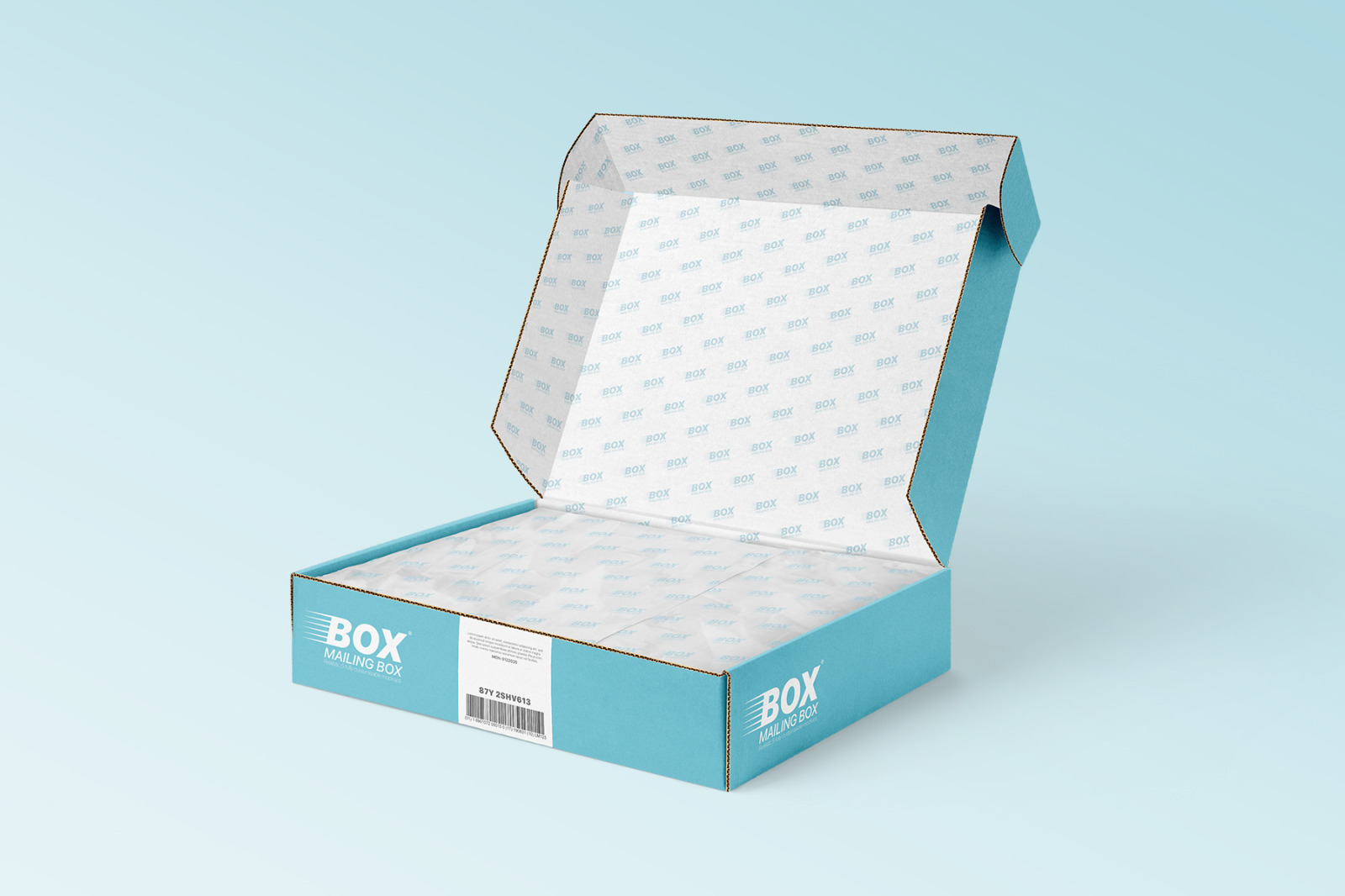 Mailing Box Mockups Set Mailing Box Mockups Set