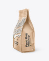 Kraft Food Bag Mockup