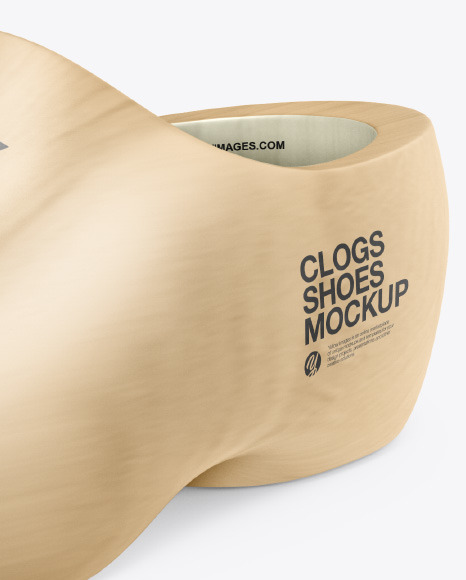 Clogs Shoes Mockup