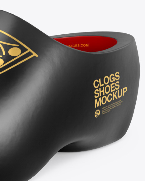 Clogs Shoes Mockup