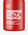 Matte Dropper Bottle Mockup Matte Dropper Bottle Mockup