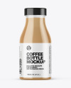 Coffee Bottle with a Tag Mockup