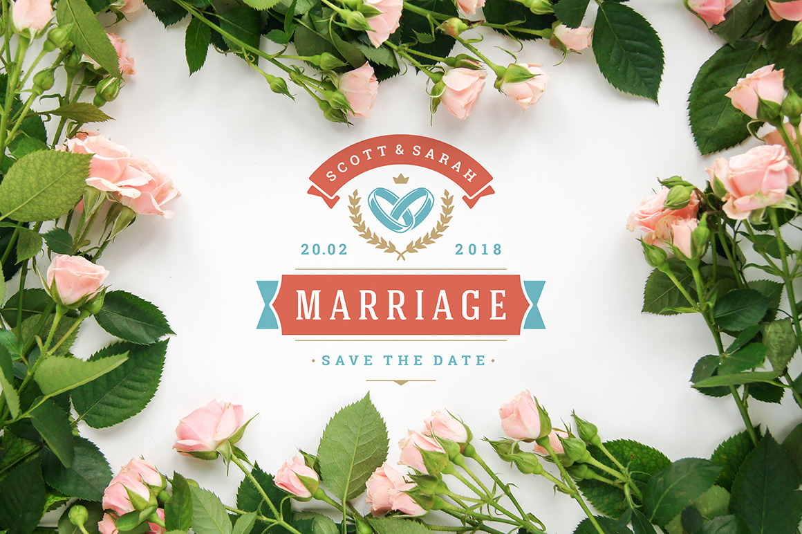 18 Wedding Logos and Badges 18 Wedding Logos and Badges