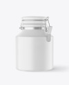 Matte Sugar Jar Mockup