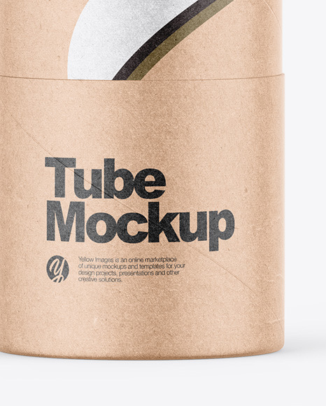 Kraft Tube Mockup