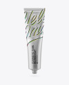 Matte Metall Cosmetic Tube Mockup