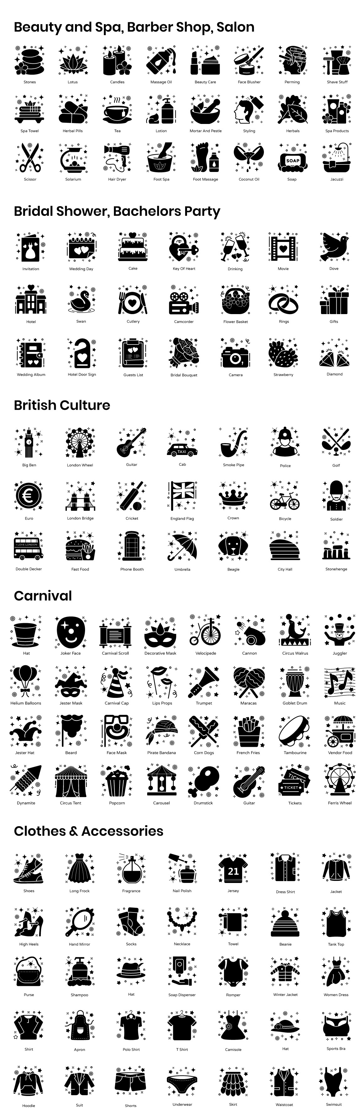 Flat Outline Concepts Flat Outline Concepts