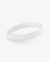 Matte Silicone Wristband Mockup