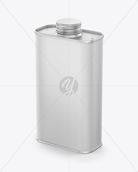 Matte Tin Can Mockup