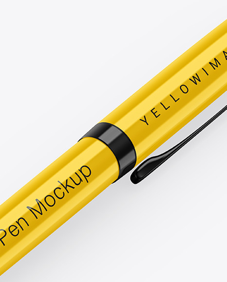 Glossy Pen Mockup