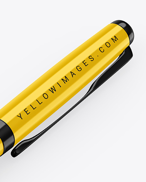 Glossy Pen Mockup